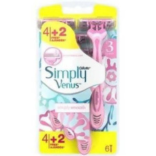 Жіночі станки для гоління Gillette Simply Venus 6 шт