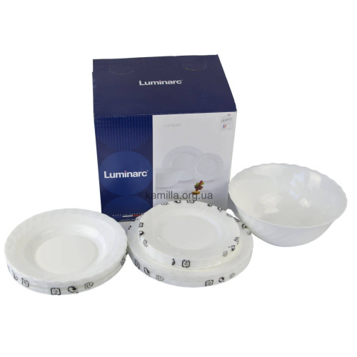 Набір тарілок Luminarc 19 шт