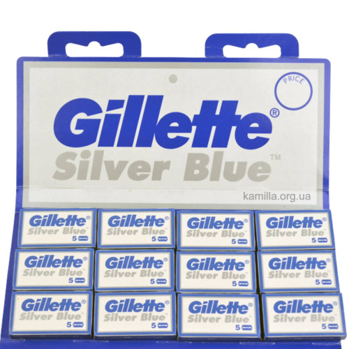 Леза Gillette Silver Blue 5 шт.