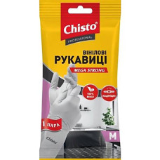 Рукавиці вінілові Chisto 1пара М