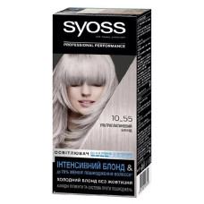 Фарба для волосся Syoss 10-55 Платиновий Блонд 