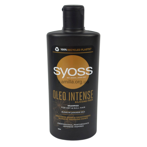 Шампунь для волосся Syoss Oleo Intense 440 мл.