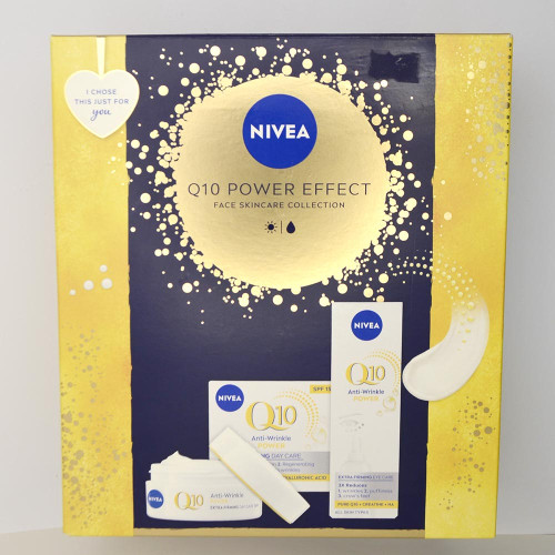 Подарунковий набір Nivea К10 Денний крем проти зморщок 50мл + Крем для шкіри навколо очей 15мл