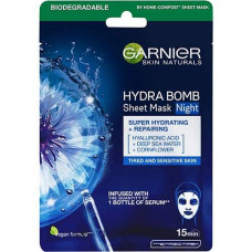 Mаска з тканини Garnier Skin Naturals Зволоження та комфорт 28 г.
