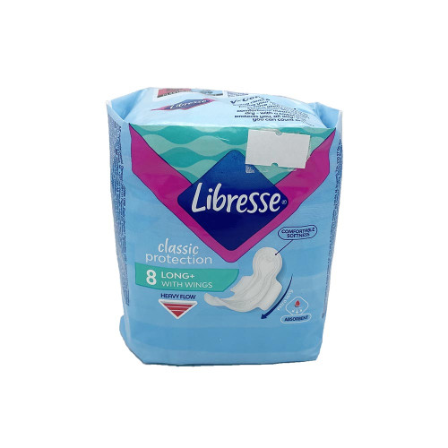 Гігієнічні прокладки Libresse Classic Protection Long 8 шт.