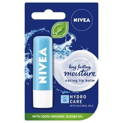 Бальзам для губ Nivea 4,8гр Аква Догляд 