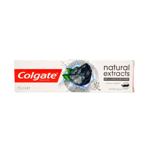 3убна паста Colgate Безпечне відбілювання Природне вугілля 75 мл.