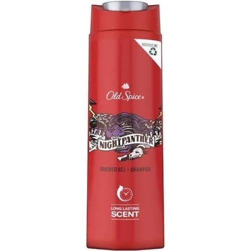 Чоловічий гель для душу Old Spice Чорна пантера 400 мл.
