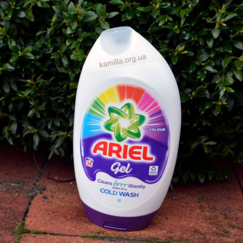 Гель для прання Ariel Cold Wash Color 888 мл