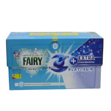 Капсули для прання Fairy 34шт Платінум 