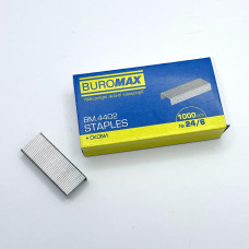 Скоби для степлера Buromax №24 1000шт 