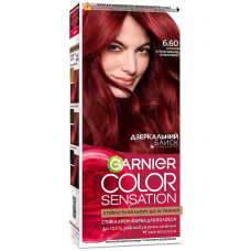 Стійка крем-фарба для волосся Garnier Color Sensation №6.60 Інтенсивний рубіновий 112 мл