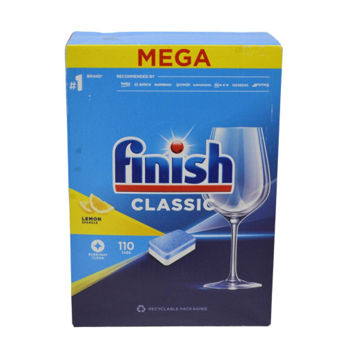 Таблетки для посудомийної машини Finish Classic Lemon 110шт