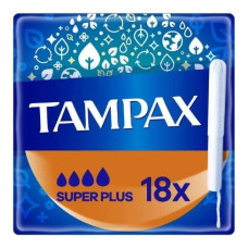 Тампони Tampax Compak Super Plus, з аплікатором, 18 шт.