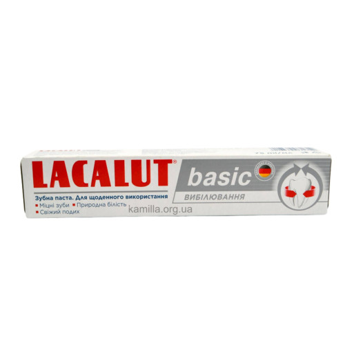 Зубна паста Lacalut Basic 75 мл.