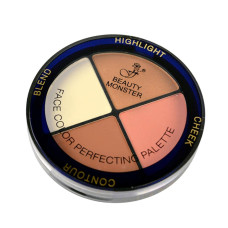 Набір для скульптурування обличчя FFleur Face Color Perfecting Palette FC-53 №1 12 г.