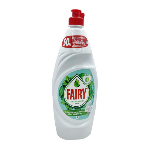 Засіб для миття посуду Fairy 850мл М'ята