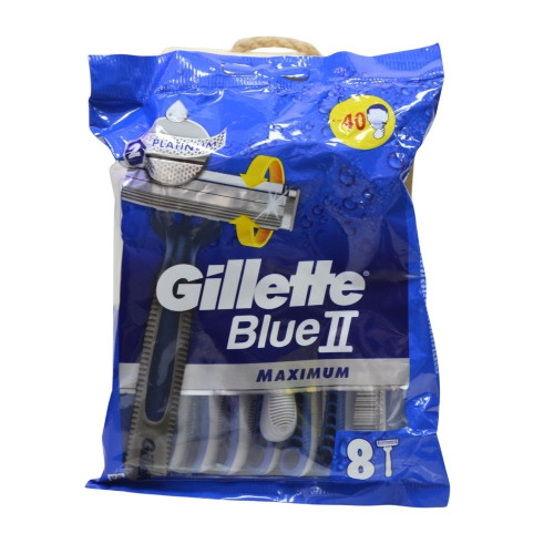 Станки для гоління Gillette Blue2 8шт Maximum