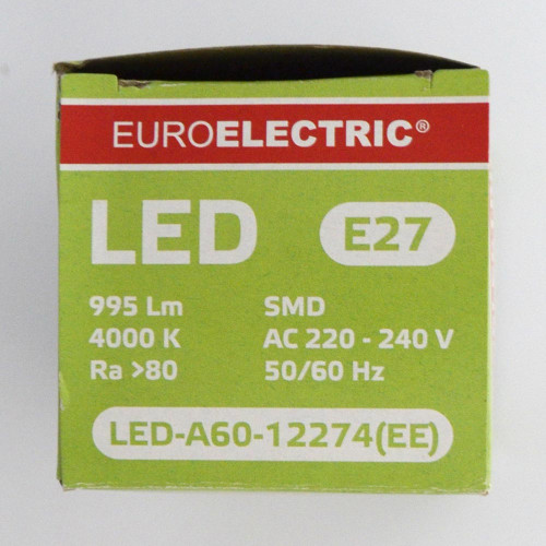 Лампочка Лед Euroelectric Г45 5В Е27 4000К 05274
