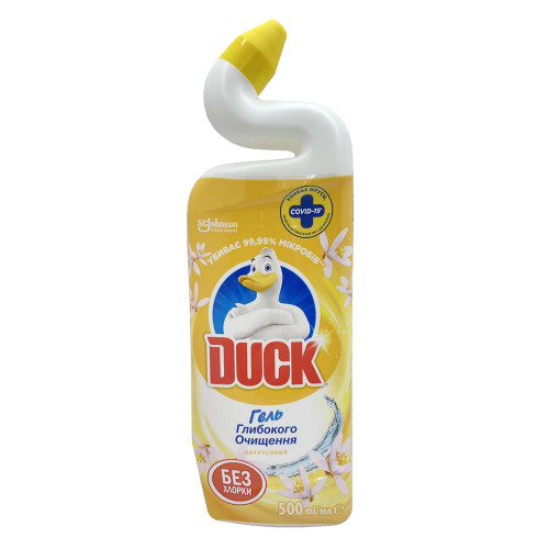 Засіб для чищення туалетів Duck 500мл Цитрусовий