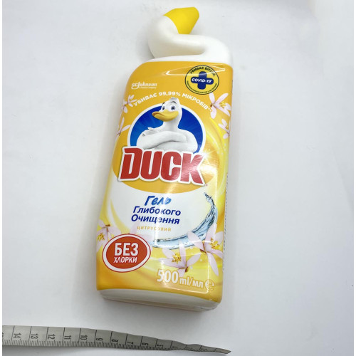 Засіб для чищення туалетів Duck 500мл Цитрусовий