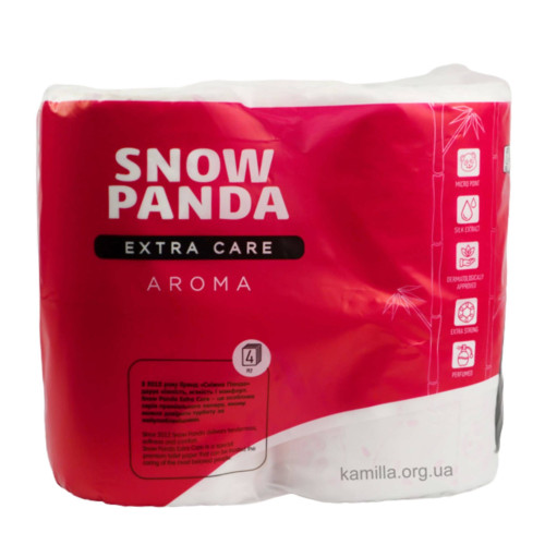 Туалетний папір Snow Panda Aroma 4-х шаровий 16 шт 
