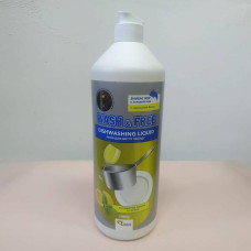 Засіб для миття посуду Wash & Free Соковитий лимон та мята 1 л.