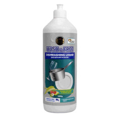 Засіб для миття посуду Wash & Free Алоє вера та суниця 1 л.