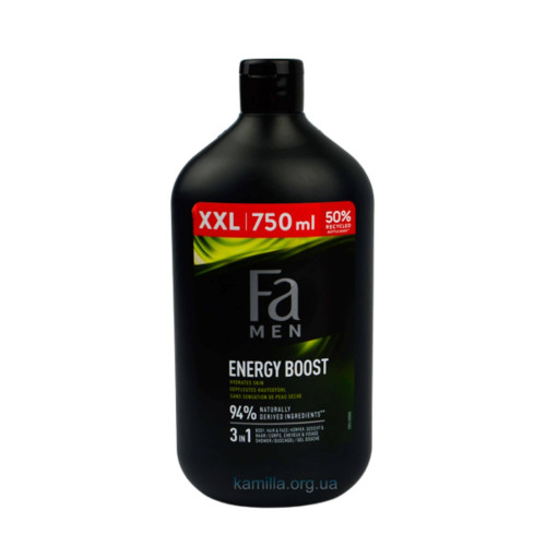 Чоловічий гель для душу Fa Sport Energy Boost 750 мл.