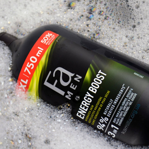Чоловічий гель для душу Fa Sport Energy Boost 750 мл.