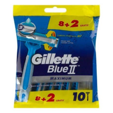 Oдноразові станки для гоління Gillette Blue 2 Максімум 10 шт.