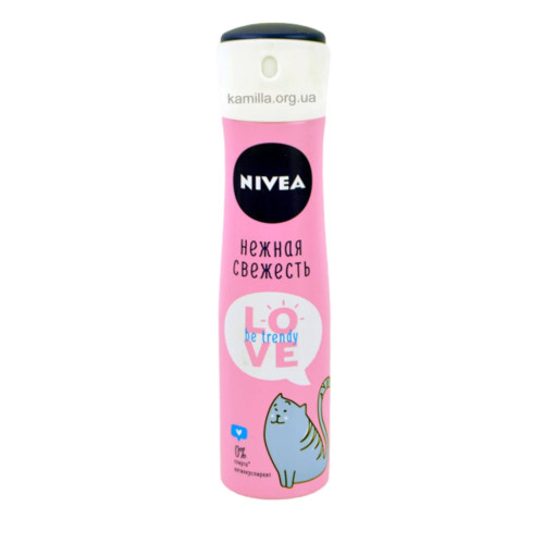 Дезодорант спрей Nivea Love be trendy Ніжна свіжість 150 мл