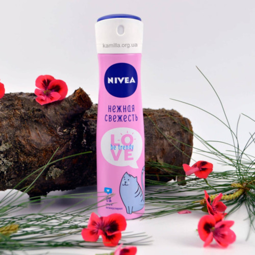 Дезодорант спрей Nivea Love be trendy Ніжна свіжість 150 мл
