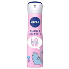 Дезодорант спрей Nivea Love be trendy Ніжна свіжість 150 мл