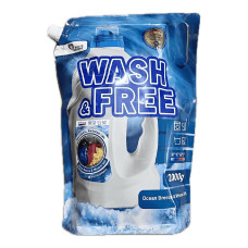 Гель для прання Wash & Free 2л Морська свіжість (дойпак)