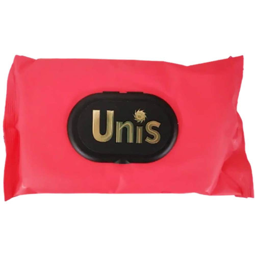 Вологі серветки Unis 24шт Клапан