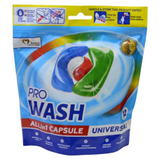 Капсули для прання Pro Wash 12шт Універсал