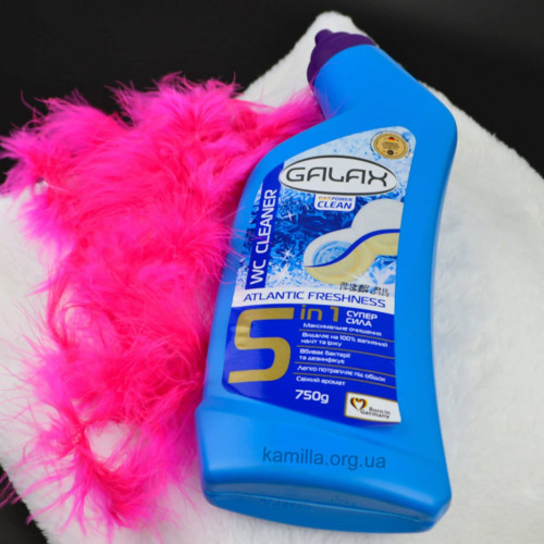 Засіб для чищення унітазів Galax Atlantic Freshness 750 г