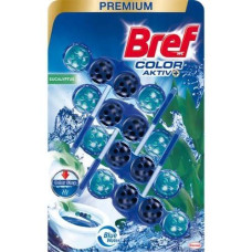 Туалетний блок Bref Кольорова вода Евкаліпт, 4х50 г
