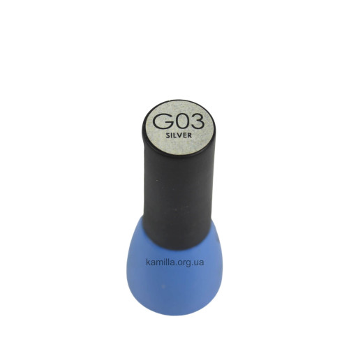 Гель лак Colour Intense НП369-03 Сільвер 5 мл.