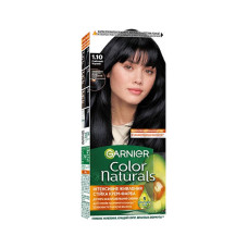 Стійка крем-фарба для волосся Garnier Color Naturals №1,10 Глибокий чорний 112 мл