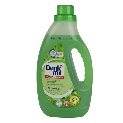 Гель для прання Denkmit Зелений 1,1 л.