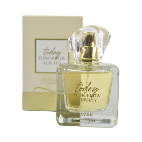 Туалетна вода Avon Today Tomorrow Always бежевий 50 мл.