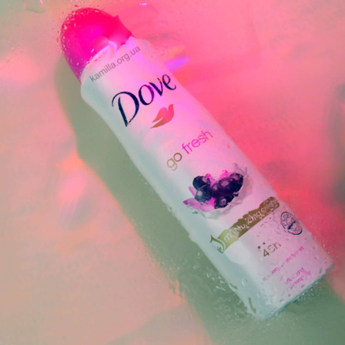 Жіночий дезодорант спрей Dove Go Fresh Asai Berry & Waterlilly Scent 150 мл.