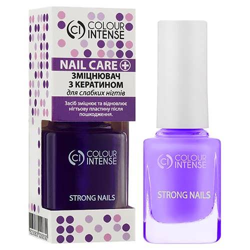 Зміцнювач для нігтів з кератином Colour Intense nail care strong nails 102 11 мл