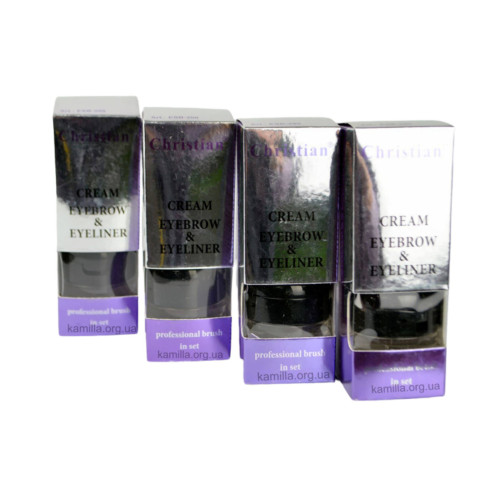 Помада для брів + тіні для повік Christian Cream Eyebrow & Eyeliner №13 9 г.