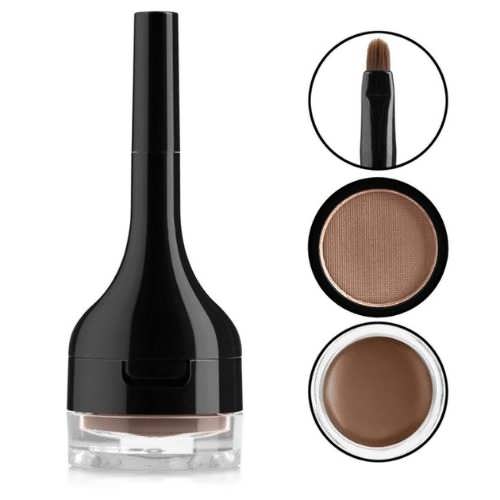 Помада для брів + тіні для повік Christian Cream Eyebrow & Eyeliner №16 Black 9 г.