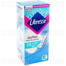 Прокладки щоденні Libresse Daily Fresh Long Plus 26 шт