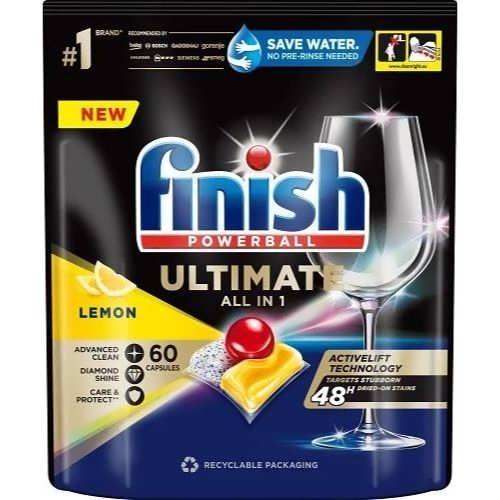 Таблетки для посудомийних машин Finish Powerball Quantum Ultimate Citrus 60 шт.