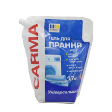 Гель для прання Carma 1,7л ДОЙ-ПАК Універсал